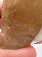 Gold Rutilated Quartz Point #2