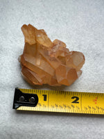 Hematite Tangerine Quartz from Morocco Specimen