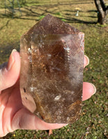 Gold Rutilated Quartz Point #5