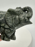 Nephrite Jade Carved Elephant #1