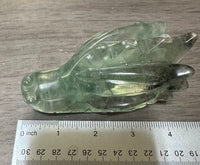 Fluorite Dragon Head Carving #19