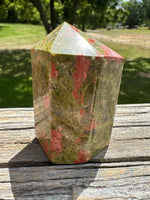 Chunky Unakite Tower