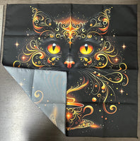 Elegant Cat and Cup Tarot/Altar Cloth