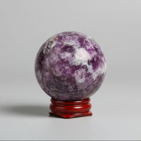 Spark Lepidolite Sphere #5