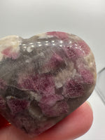 Pink Tourmaline Heart
