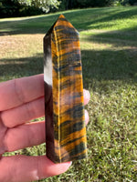 Blue Tiger Eye Obelisk Tower