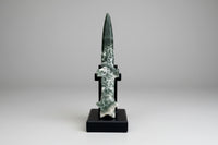Moss Agate Carved Knife