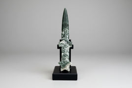 Moss Agate Carved Knife