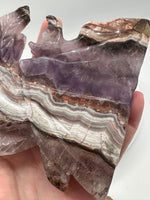 Amethyst Lace Agate Nine-Tailed Fox #7