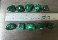 Natural Malachite Tumbles