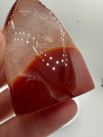 Carnelian Mixed Quartz Arrow Tower #5
