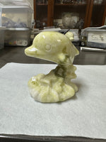 Lantian Jade Carved Dolphin #1