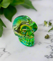 Mini Hand Carved Skull #4