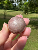 Sparkling Sunstone Sphere mixed with Moonstone #22
