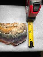 Fluorite Mixed Cube Pyrite & Acicular Slab #5