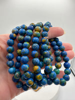 Blue Apatite 8mm Beads for Bracelets