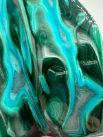 Polished Malachite, Chrysocolla Freeform #9 Zaire, Africa