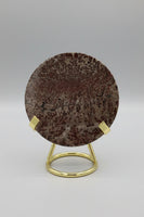 Natural Picture Jasper Slab with Stand #9