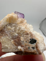 Purple Fluorite and Quartz Specimen, Bingham, New Mexico