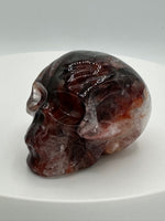 Unique Fire Quartz Skull #1