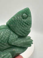 Green Aventurine Lizard Carving #2