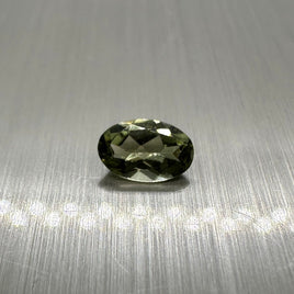 Mint Green Tourmaline 6x4mm Oval .35ct