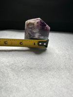 Feather Fluorite Free Form with Rainbows #3