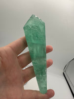 Neon Green Fluorite Scepter #1