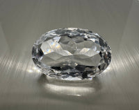 Crystal Quartz 34x22mm Oval 73.05ct