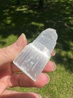 Selenite Step Tower Natural #2