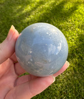 Baby Blue Angelite Sphere #6