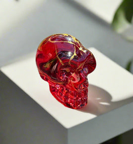 Mini Hand Carved Skull #8