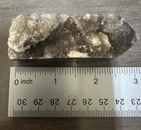 Black Chalcedony Sphalerite Obelisk Tower #1