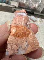 Pink Agate Freeform #32