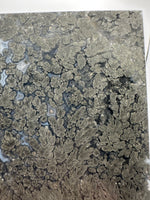 Free Form Pyrite Flowers Symbiosis Mixed Agate Slab #1