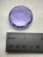 Purple Glass Gemstone Paperweight