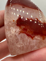 Carnelian Mixed Quartz Arrow Tower #5