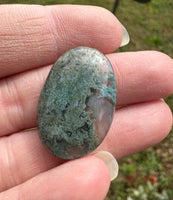 Moss Agate Cabochon #8