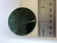 Moss Agate Polished Round Slice #24