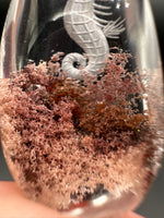 Beautiful Seahorse Garden Quartz Inner Scene Carving #4