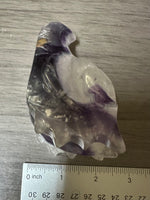 Fluorite Dragon Head Carving #7