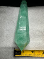 Neon Green Fluorite Scepter #3