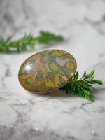 Rainforest Jasper (Rhyolite) Cabochon #9