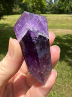 Double Terminated Phantom Amethyst Scepter Wand #4