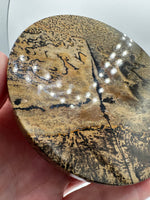 Natural Picture Jasper Slab with Stand #11