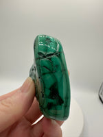 Polished Malachite Freeform Zaire, Africa #8