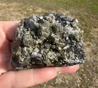 Sphalerite, Pyrite, Quartz, Zacatecas, Mexico