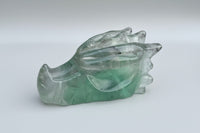 Fluorite Dragon Head Carving #15