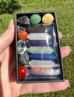 Crystal Chakra 14 Piece Set