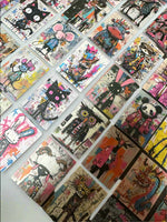 Cartoon Animal Graffiti Art Stickers Set of 50